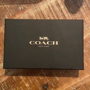 Coach wristlet star glitter